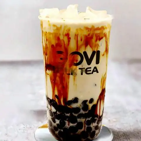 Hình ảnh Sữa tươi trân châu đường đen