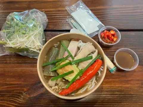 Hình ảnh Bún mắm nguyên bản tô thường( không tôm)