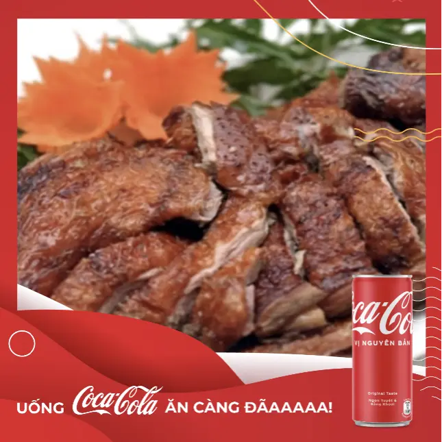 Hình ảnh Vịt Quay Nửa Con + Cola