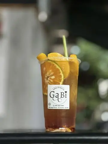 Hình ảnh Trà đào cam sả