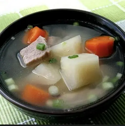 Hình ảnh Canh Sườn Non Nấu Rau Củ