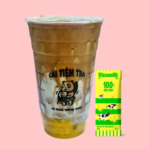 Hình ảnh Cà Phê Latte Chuối - L