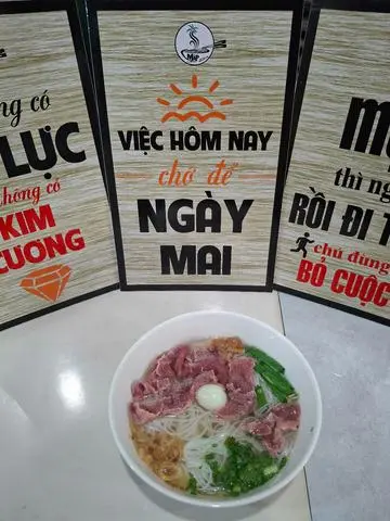 Hình ảnh hủ tiếu bò tái nước