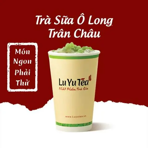 Hình ảnh Trà ô long lài sữa