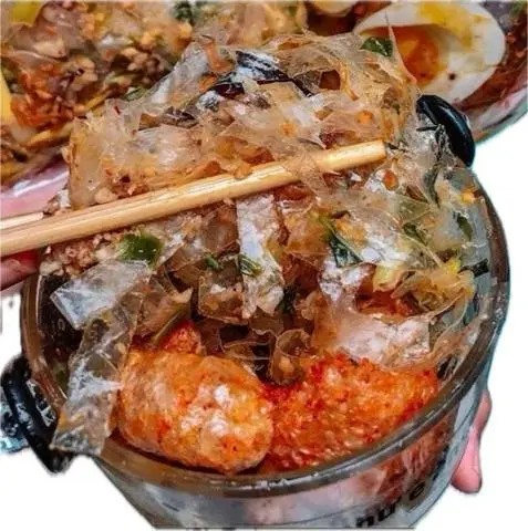 Hình ảnh BT Trộn Muối Mỡ Hành Đặc Biệt 8 Topping (Trứng)