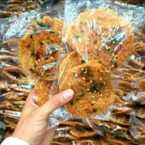 Hình ảnh Combo 2 Bịch Cơm Cháy Mỡ Hành