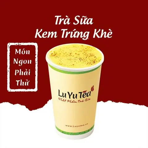 Hình ảnh Trà Sữa Kem Trứng Khè