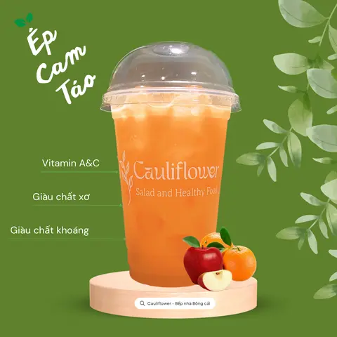 Hình ảnh Nước ép Cam - Táo