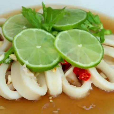 Hình ảnh Mực hấp chanh Bangkok