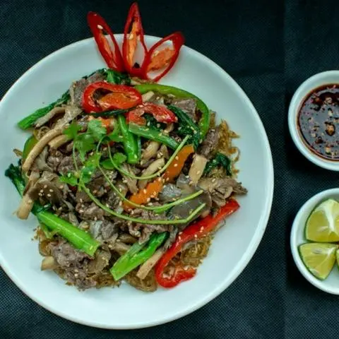 Hình ảnh Miến xào bò