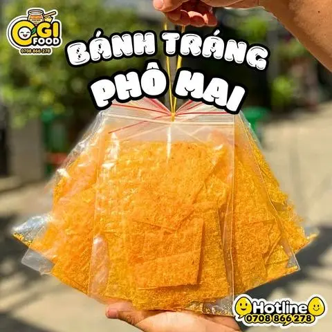 Hình ảnh Bánh Tráng Muối Phô Mai