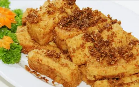 Hình ảnh Đậu hũ chiên sả