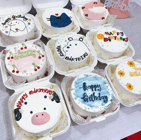 Hình ảnh cake bento (Mẫu ngẫu nhiên)