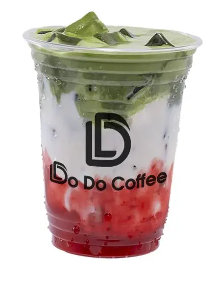 Hình ảnh Matcha Latte - Dâu(500ml)