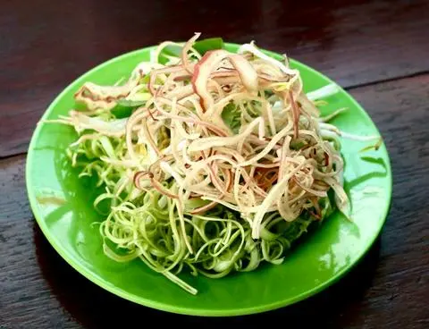 Hình ảnh rau thêm (chuối, muống, giá, xà lách, quế, sate chanh ớt)