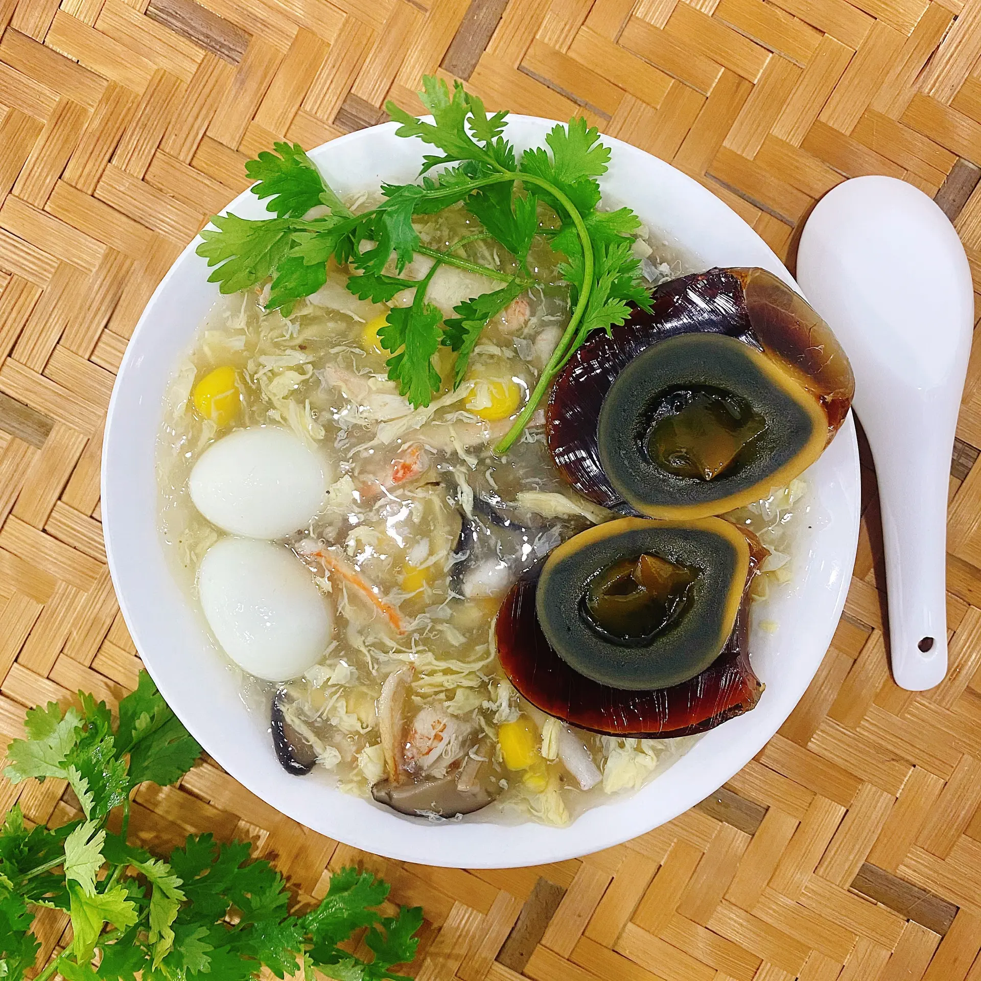 Hình ảnh Súp cua bắc thảo 1 trứng