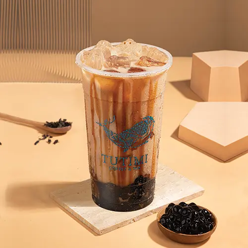 Hình ảnh Sữa Tươi Cacao Trân Châu Đường Đen