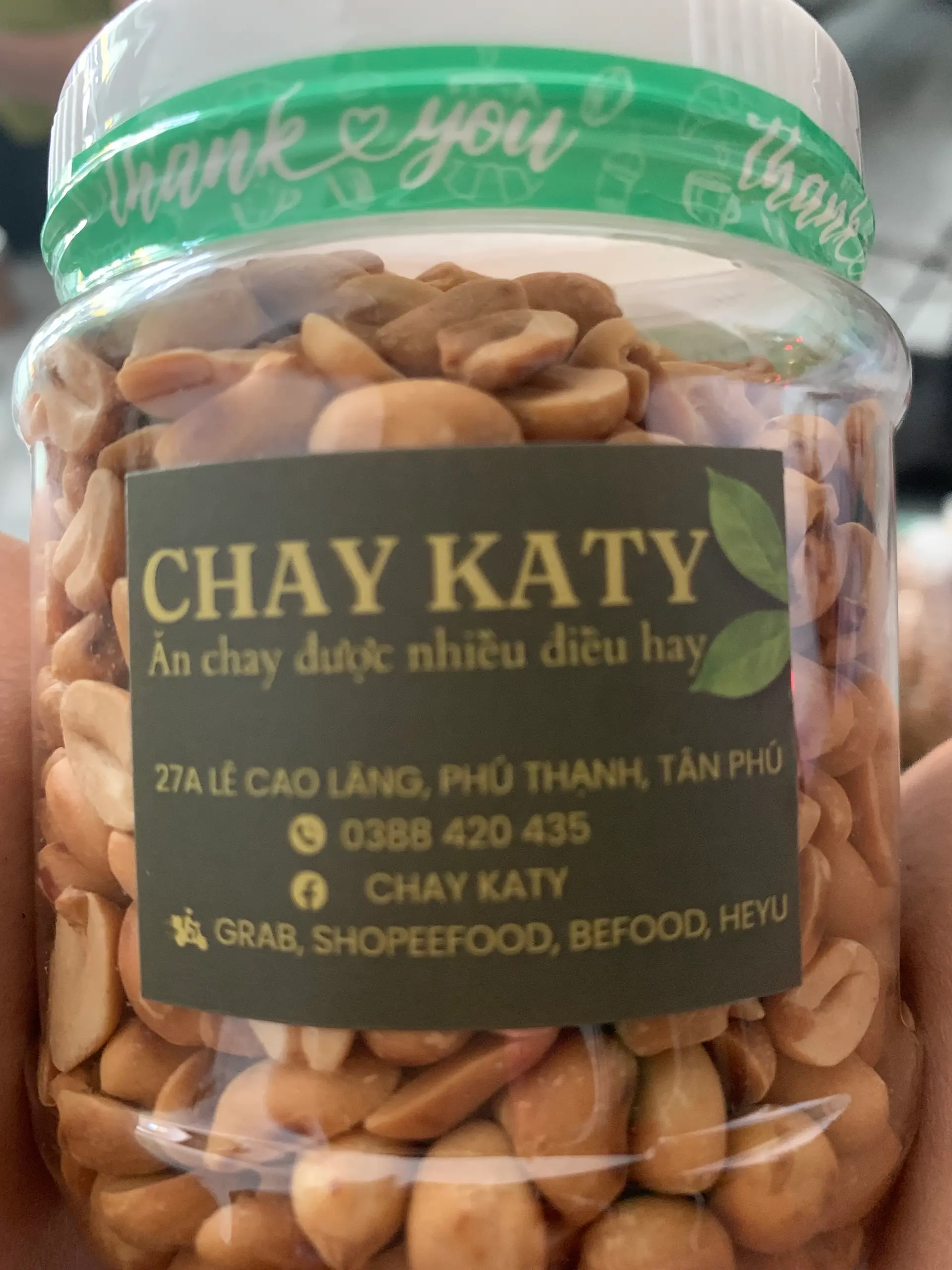 Hình ảnh Đậu phộng nhà KATY rang đặc biệt giòn thơm ngon, hủ 250g