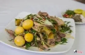 Hình ảnh Combo gỏi lòng gà 1 người ăn ( gan + mề + dồi trường)deal