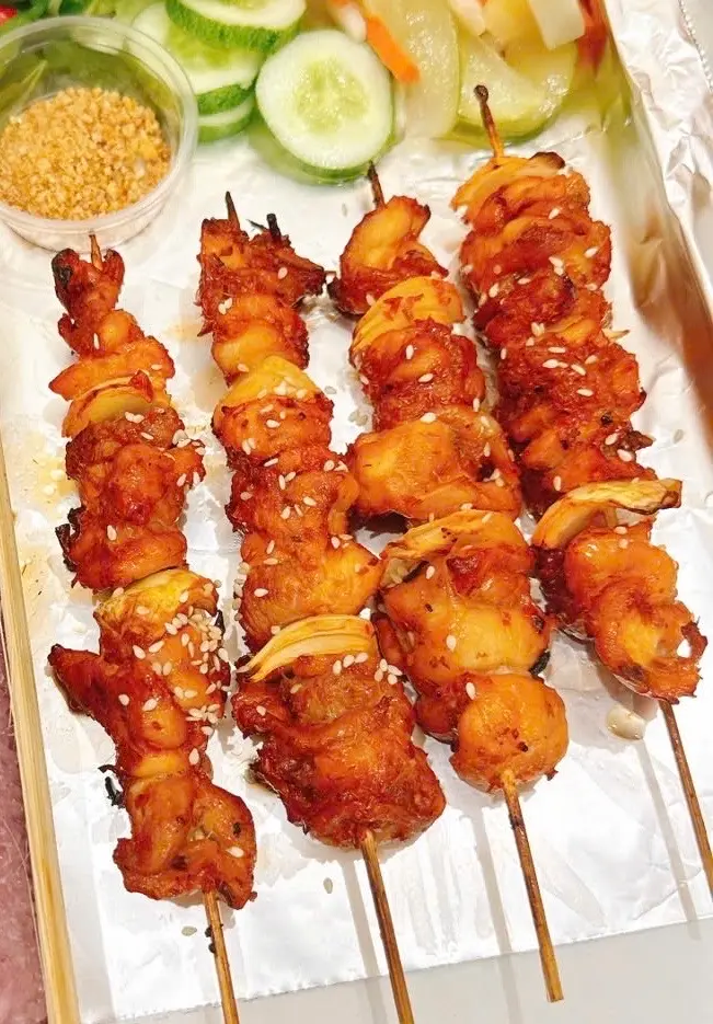 Hình ảnh Xiên Gà Nướng 4 que 