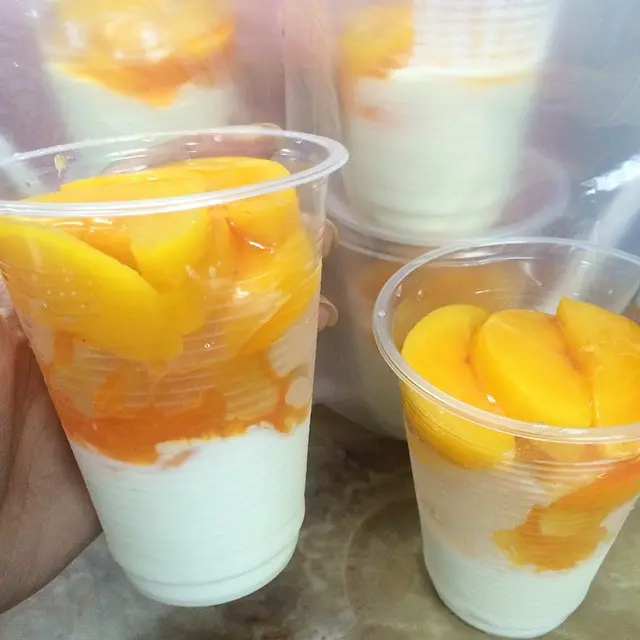 Hình ảnh Sữa chua đào
