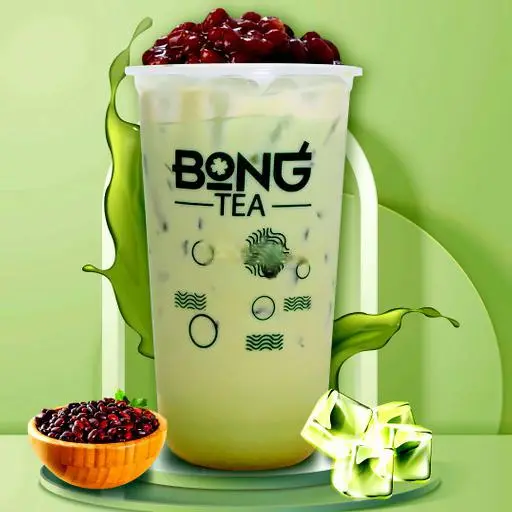 Hình ảnh Trà Sữa Matcha Đậu Đỏ (Ly Lớn 700ml)