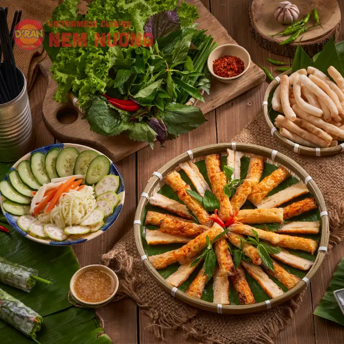 Hình ảnh Phần 5 Người - Nem Nướng D'ran - Healthy & Fresh