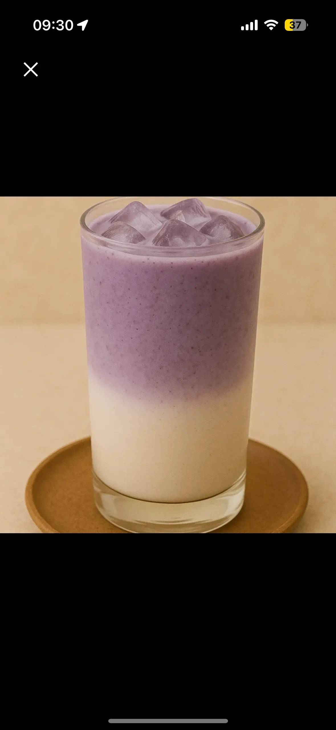 Hình ảnh Latte khoai môn