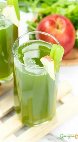 Hình ảnh Nước ép cần tây+ táo