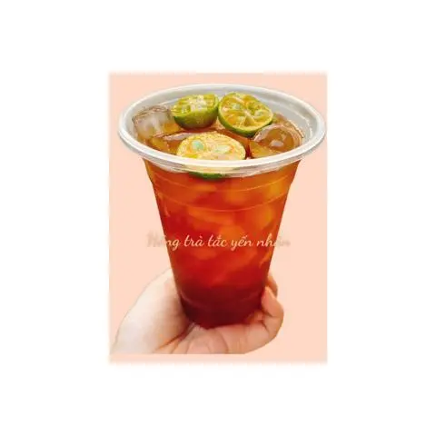Hình ảnh hồng trà tắc 750ml
