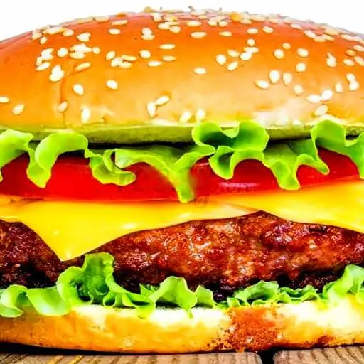 Hình ảnh Hamburger bò trứng