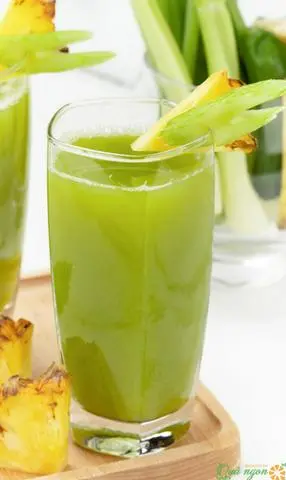 Hình ảnh Nước ép cần tây+ thơm