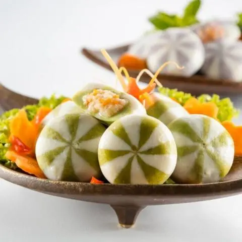 Hình ảnh Bánh bao trứng muối (4 viên)