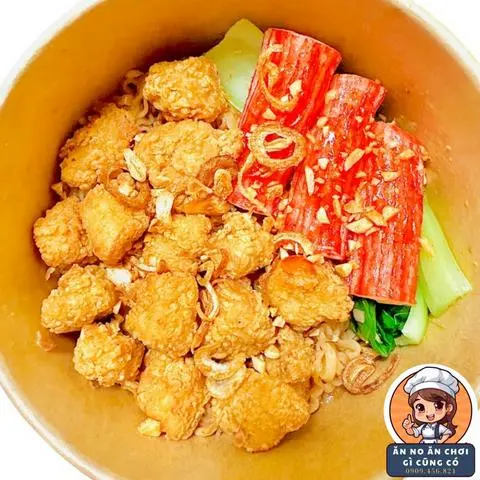 Hình ảnh Mì Trộn Gà Viên (15v) + Thanh Cua