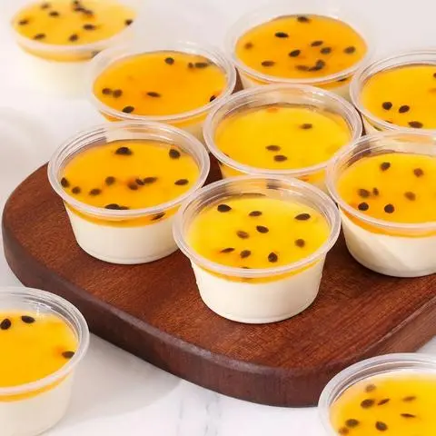 Hình ảnh Panna cotta chanh dây