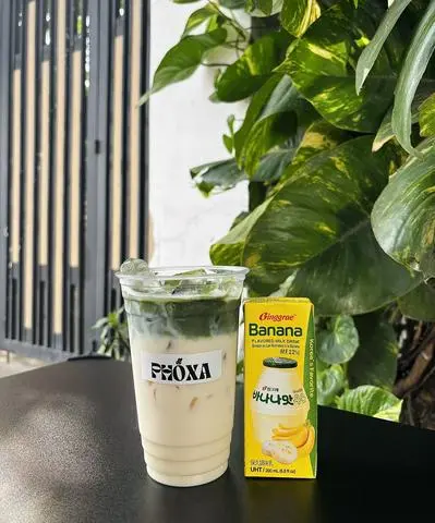 Hình ảnh Matcha Latte Chuối