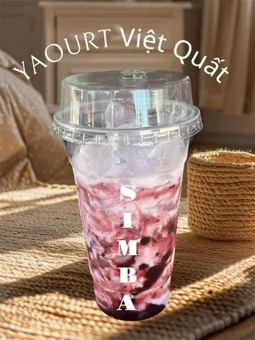 Hình ảnh Sữa chua việt quất