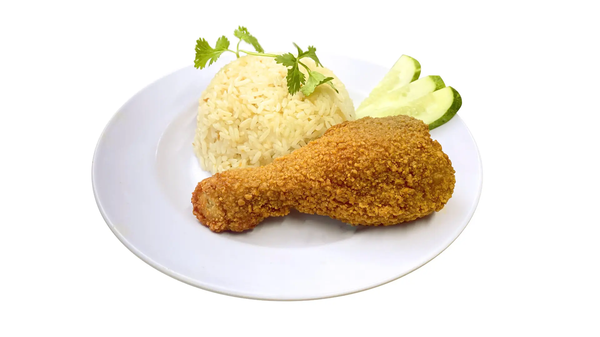 Hình ảnh Cơm Đùi Gà Chiên