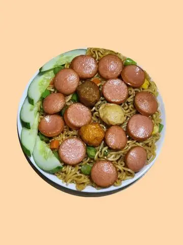 Hình ảnh Mì Trộn INDOMIE Xúc Xích