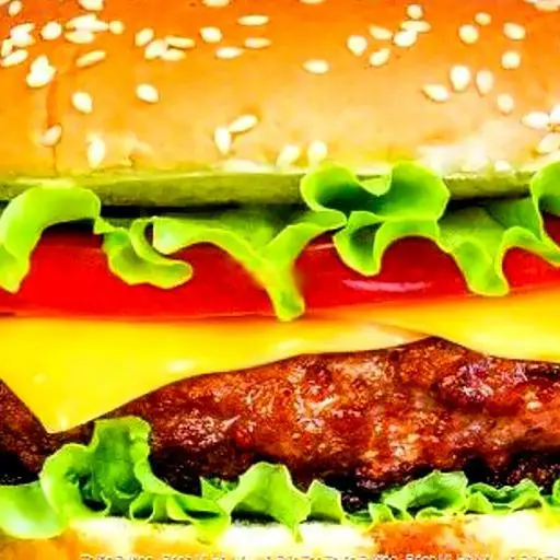 Hình ảnh Hamburger bò