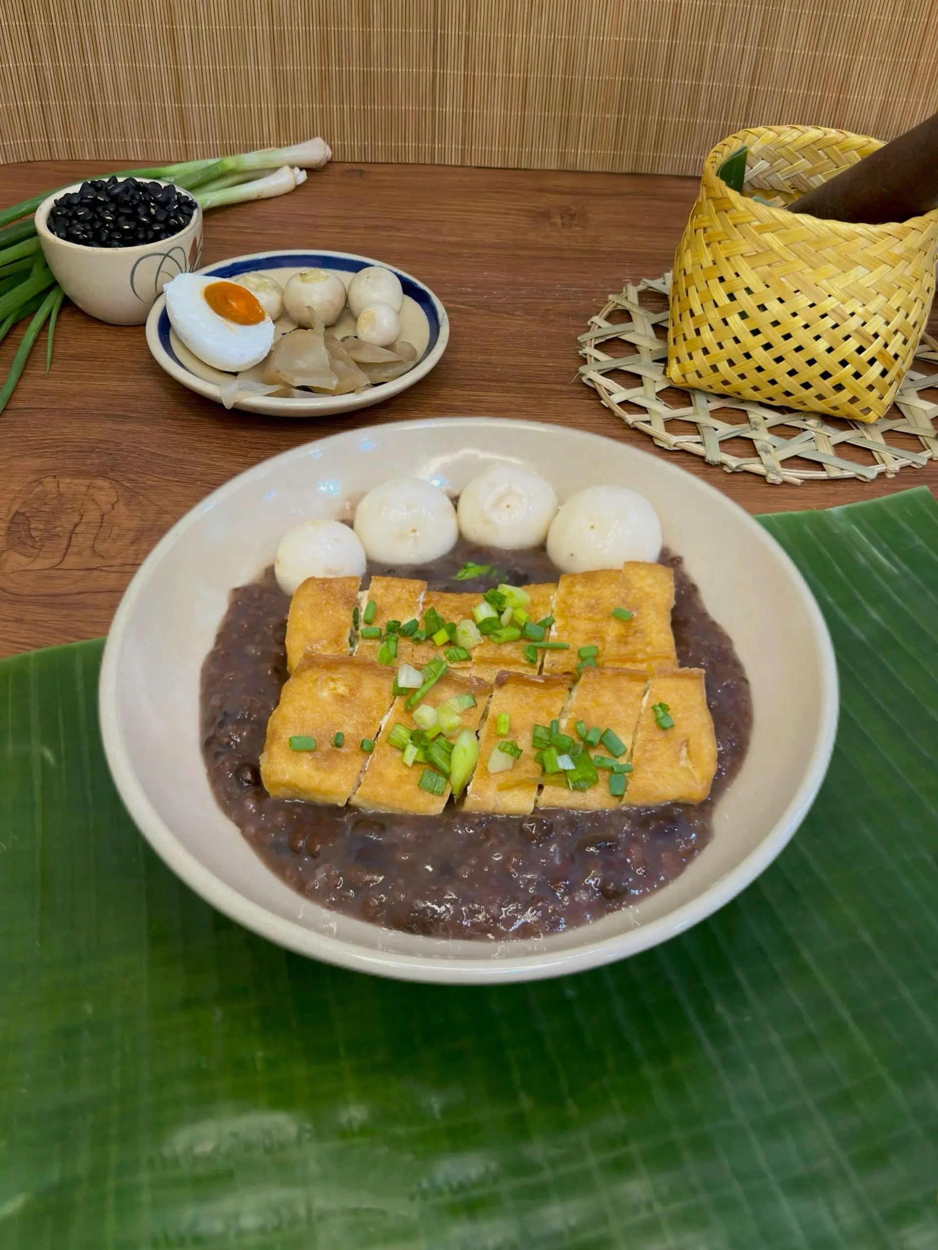 Hình ảnh Combo cháo đậu đen cà