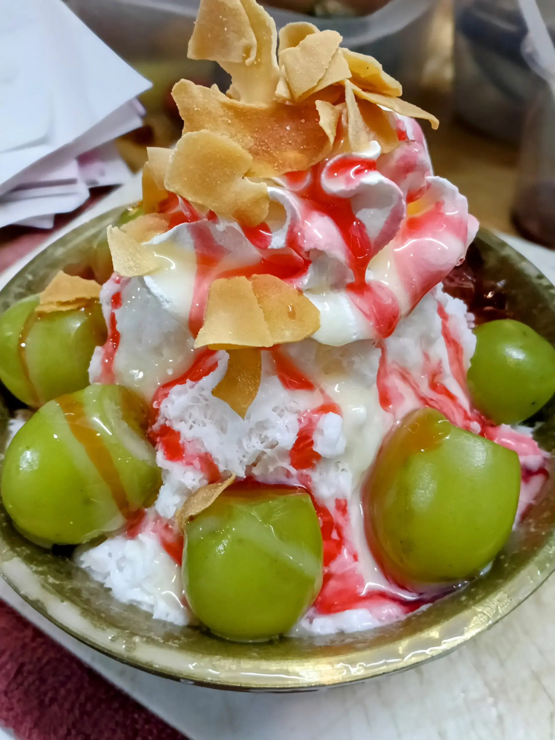 Hình ảnh Bingsu Nho