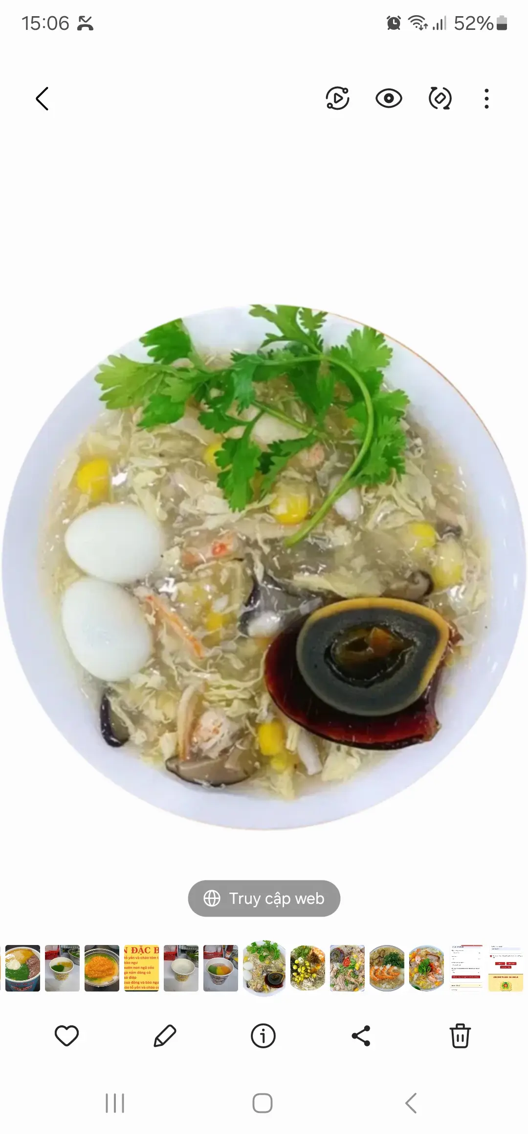 Hình ảnh Súp cua bắc thảo