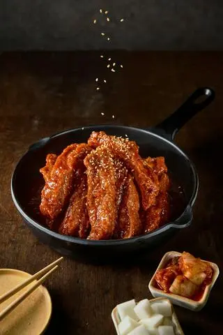 Hình ảnh Sườn rán xốt HQ cỡ M/ Korean sauce rib size M