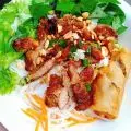 Hình ảnh Bún thịt nướng chả giò