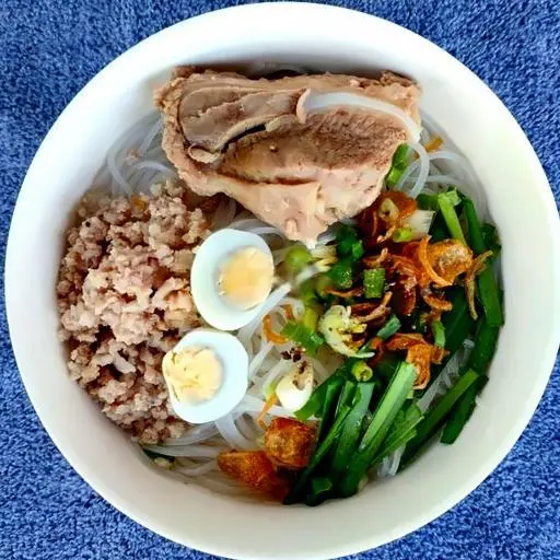 Hình ảnh Hủ tíu xương thịt bằm (Khô)