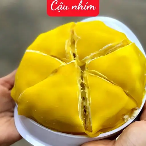 Hình ảnh Bánh Crep Sầu Riêng Ngàn Lớp Truyền Thống - Ổ 14cm