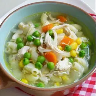 Hình ảnh nui gà xé