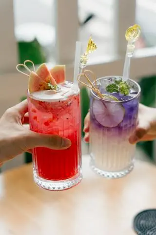 Hình ảnh Soda đậu biếc