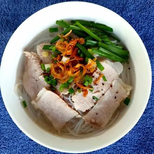 Hình ảnh Hủ tíu thịt xắt (Nước)